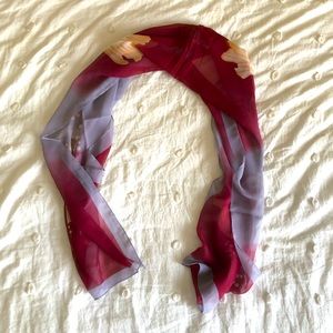 Floral Design Scarf